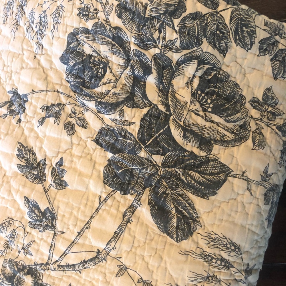 Chandler collection Quilt 1 reg sham&euro sham.